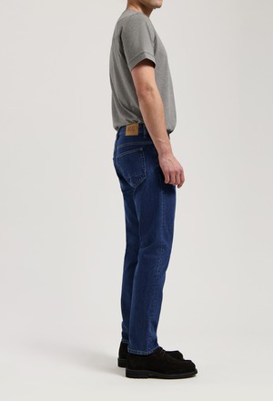 Hank Mid Tapered - Medium Stone from Mud Jeans