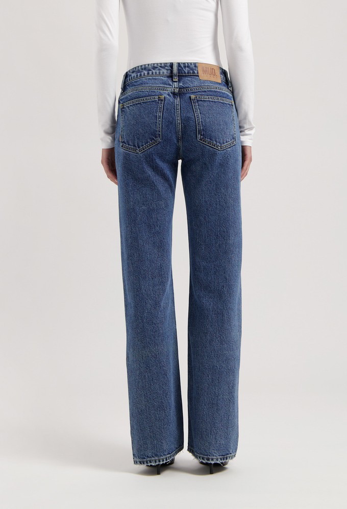 Carry Mid Straight - Stone Vintage from Mud Jeans