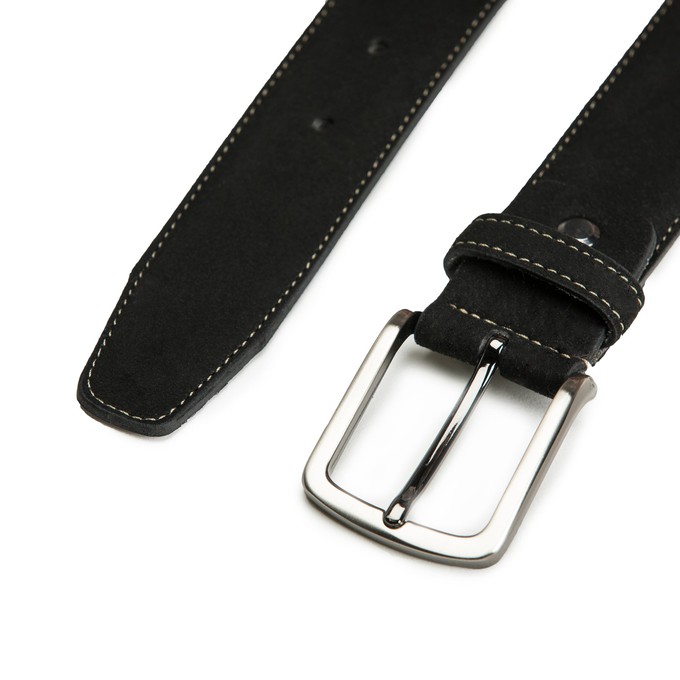 BELT GAVA Black from NAE Vegan Shoes