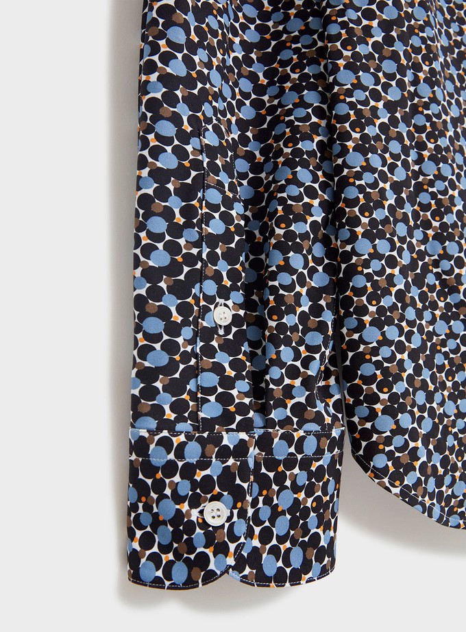 Recycled Multi Print Party Comfort Shirt from Neem London