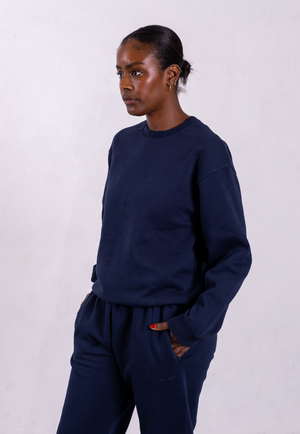 Oversized Sweatshirt, Blue Navy from Not Basics