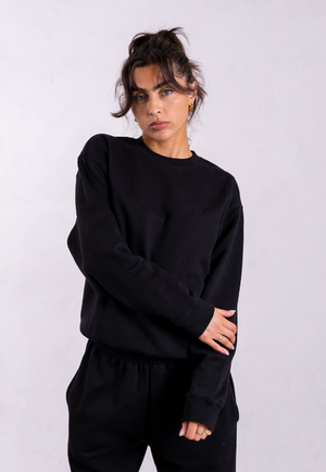 Oversized Sweatshirt, Black from Not Basics