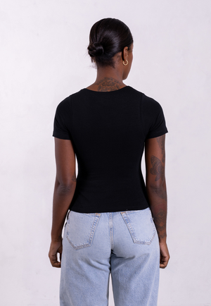 Organic Cotton Crew T-Shirt, Black from Not Basics