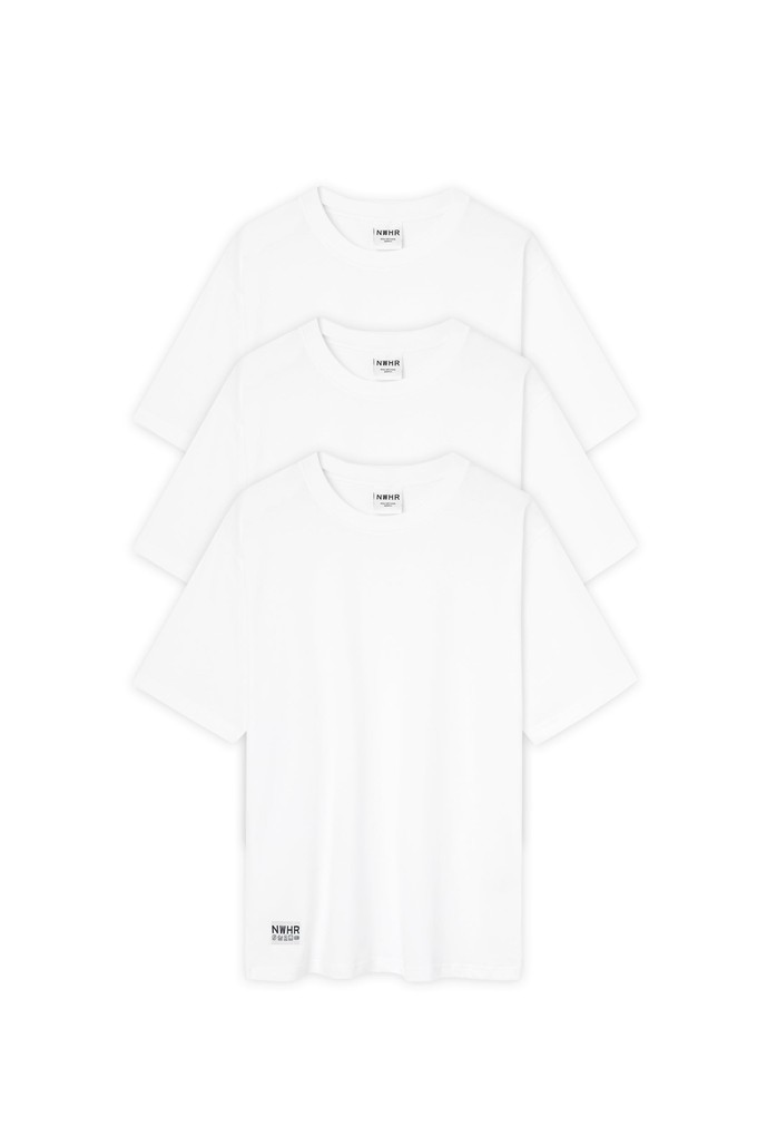 Pack 3 basic t-shirts from NWHR