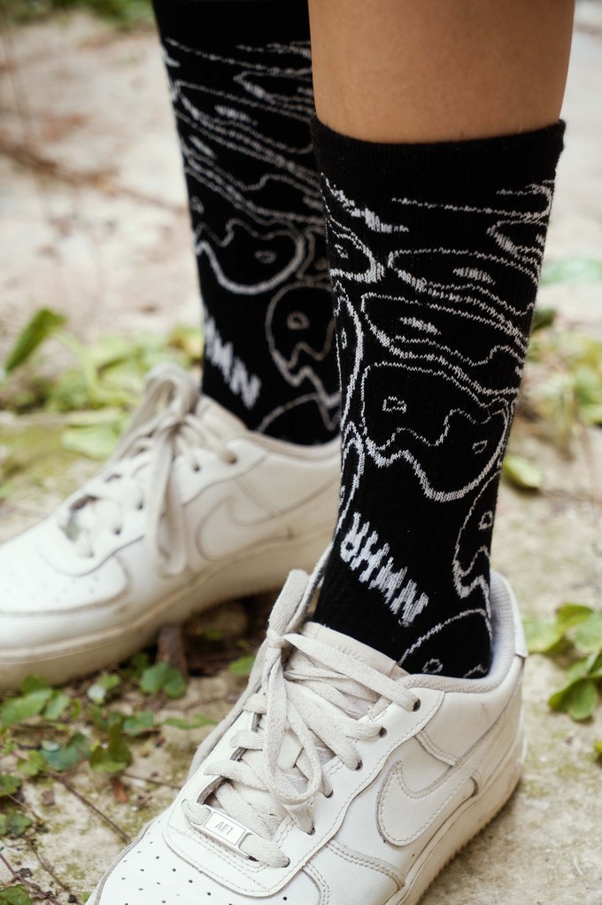 Black tao socks from NWHR