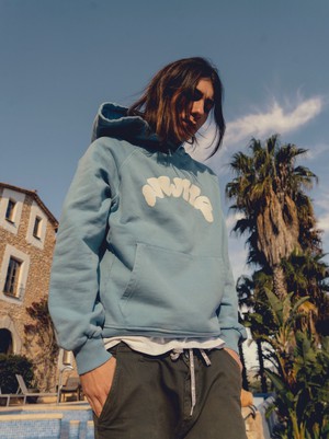 Bubble Denim Hoodie from NWHR