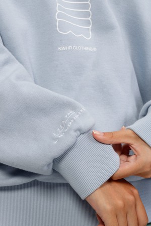 Ocean plastic sweatshirt from NWHR