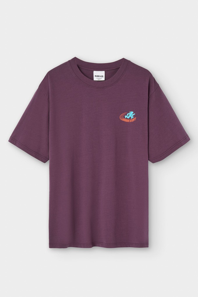 Burgundy Running T-shirt from NWHR