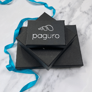 Copenhagen Recycled Rubber Earrings from Paguro Upcycle