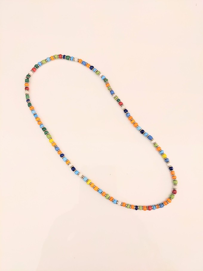 Feine Glasperlenkette "Murano" from PEARLS OF AFRICA