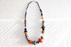 Bunte Glasperlenkette "Maiduguri Long" via PEARLS OF AFRICA