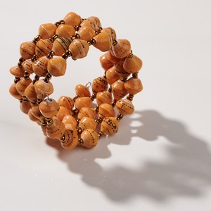 Kreolenarmband mit Papierperlen "Viva Bangle" from PEARLS OF AFRICA