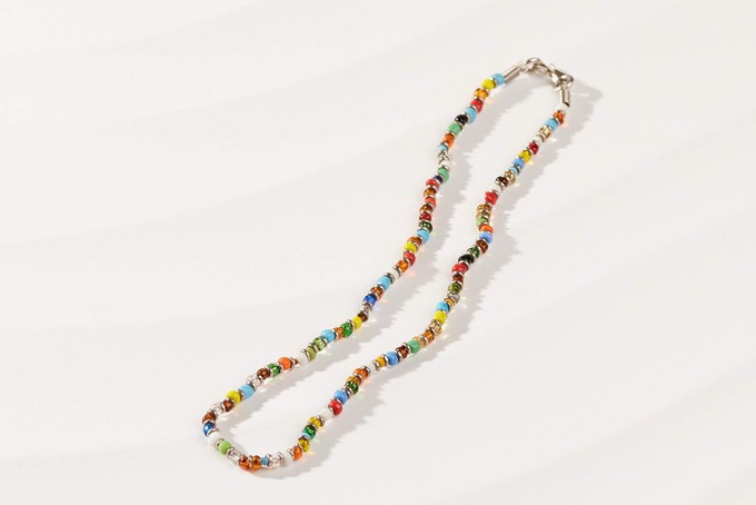 Feine Glasperlenkette "Murano" from PEARLS OF AFRICA