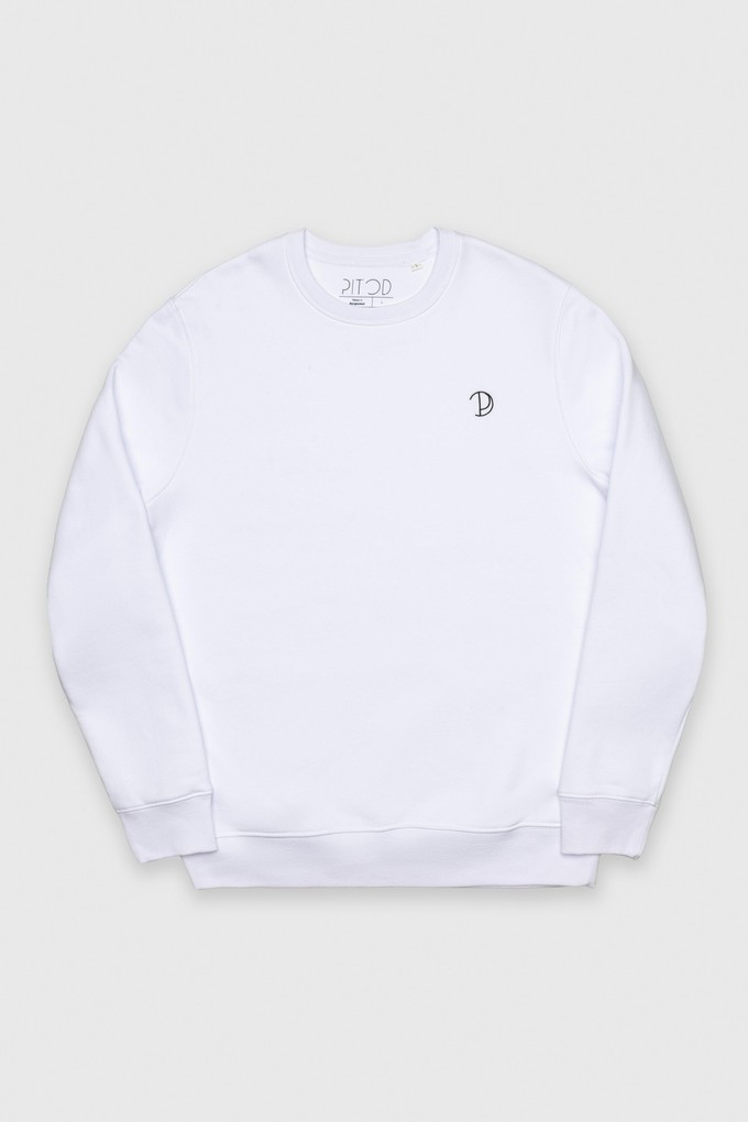 Embroidered Logo Sweatshirt Unisex from Pitod