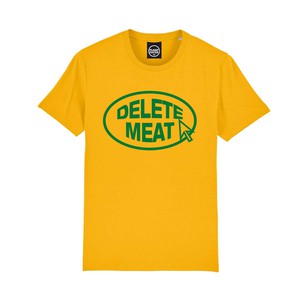 Delete Meat - Spectra Yellow T-Shirt from Plant Faced Clothing