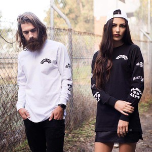 Plant Life Long Sleeve - Black from Plant Faced Clothing