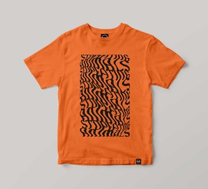 Illusions Tee - Stop Eating Animals - Alarm Orange from Plant Faced Clothing