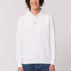 The Classics Hoodie - Embroidered Logo - Frost White - ORGANIC X RECYCLED from Plant Faced Clothing