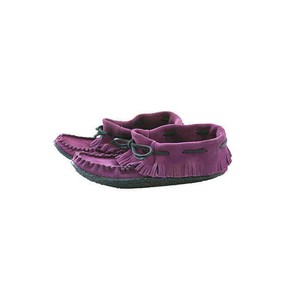 Suede Moccasins Purple - Outdoors - Women Shoes Hiawatha from Quetzal Artisan