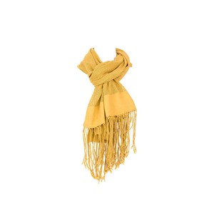 Shawl Yellow Ochre - Beautiful, Fairtrade and Sustainable from Quetzal Artisan