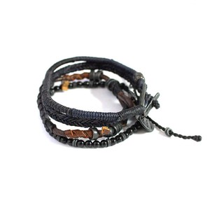 Bracelet Dark Night - For Men - Beautiful & Fairtrade from Quetzal Artisan