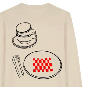 BONJOUR LONG SLEEVE T-SHIRT from RAIZ