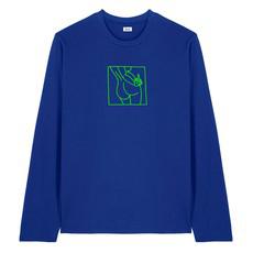 MIDDLE FINGER LONG SLEEVE T-SHIRT via RAIZ