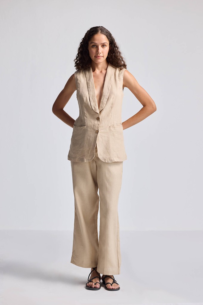 Wide Leg Pants in Hemp from Reistor