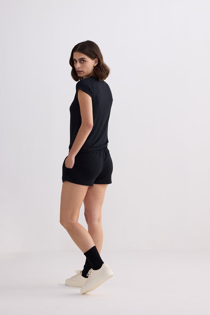 Essential Knit Shorts in Black from Reistor