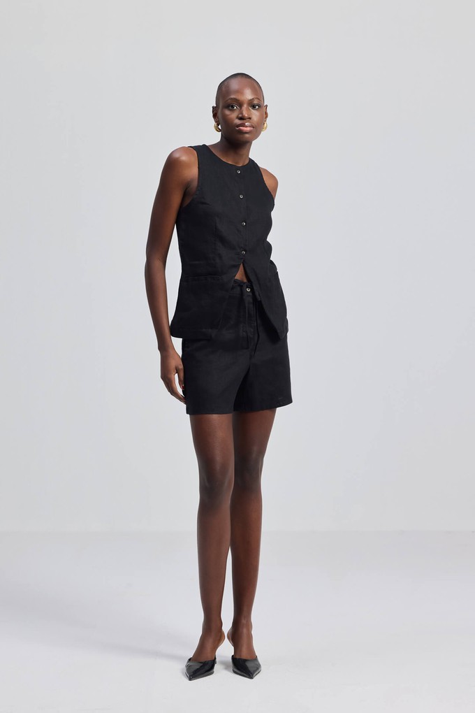 Hemp Shorts in Black from Reistor