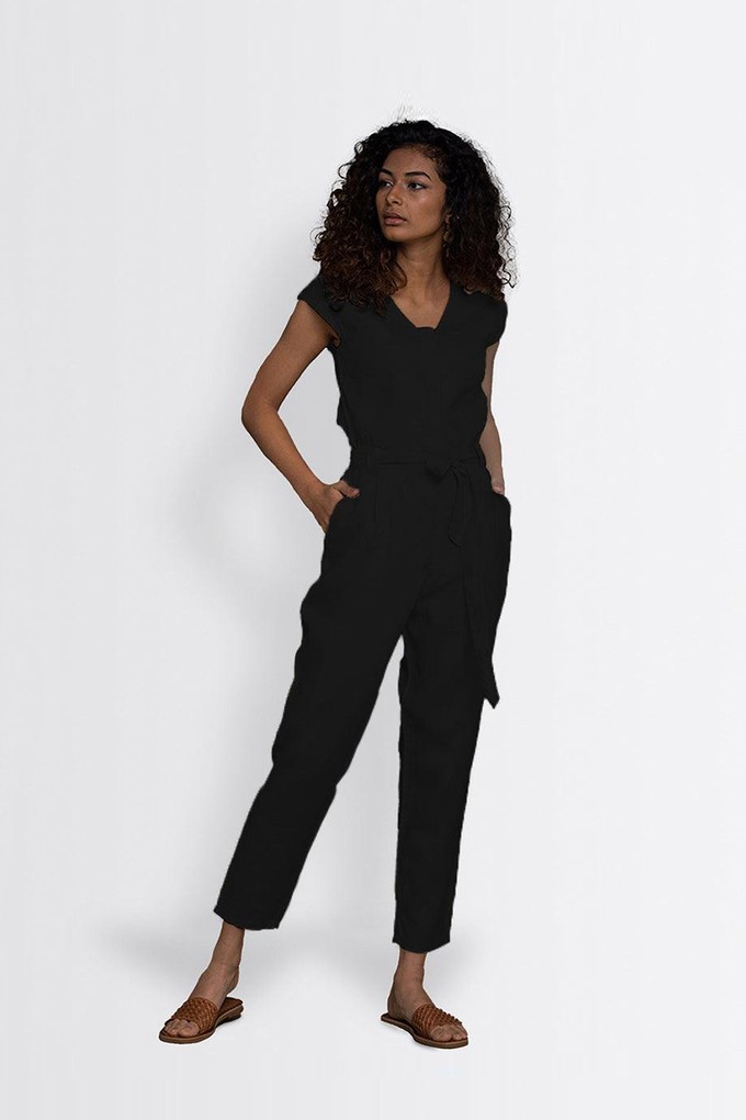 Hemp Noir Jumpsuit from Reistor