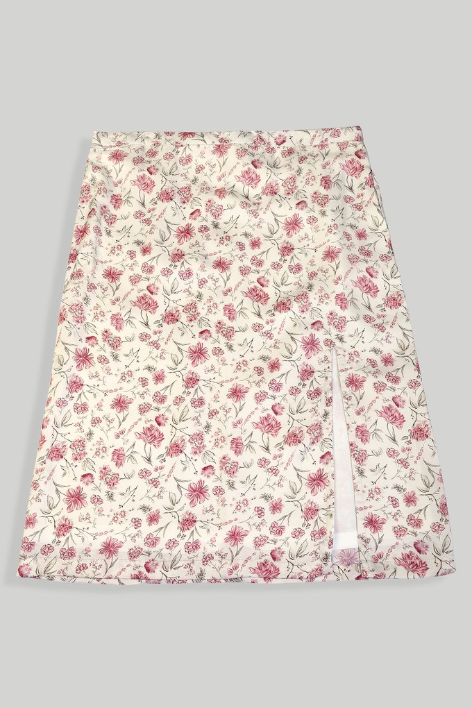 Brunch Skirt in Pink Florals from Reistor