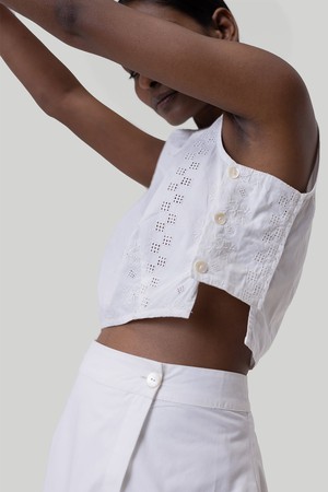 Breezy Summer Set in White from Reistor