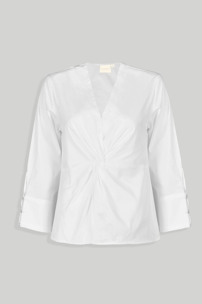 Front Twist Top in White from Reistor