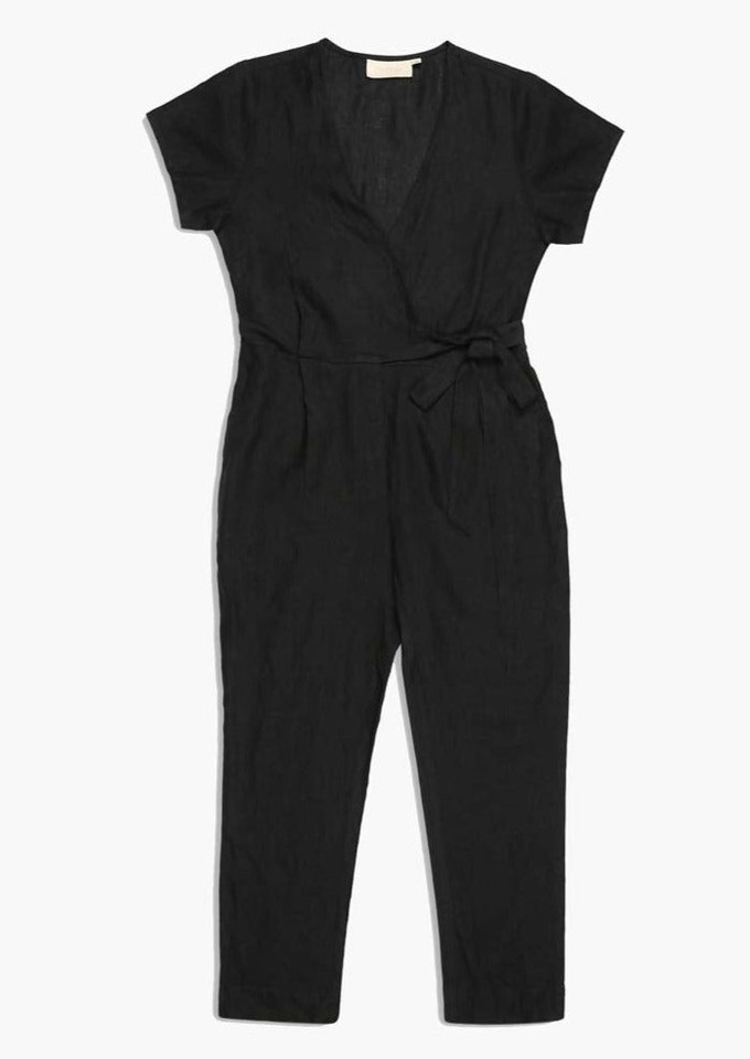 Cropped Wrap Jumpsuit from Reistor