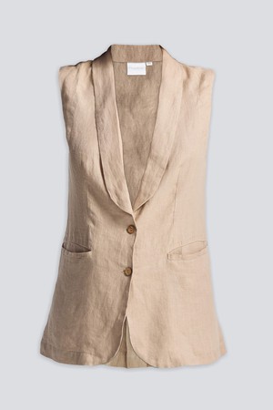 Sleeveless Hemp Jacket from Reistor