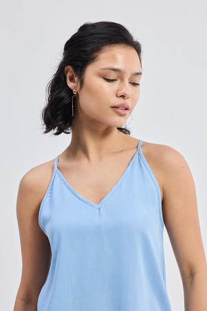 Endless Sunday Top in Denim from Reistor