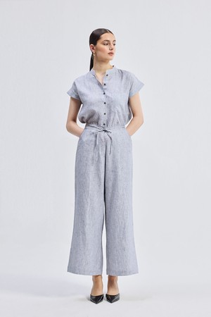 Wide Leg Linen Pants from Reistor