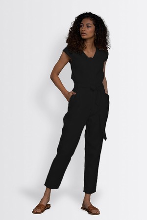 Hemp Noir Jumpsuit from Reistor