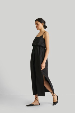 Strappy Maxi Dress in Black from Reistor