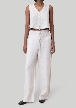 Wide Leg Linen Pants from Reistor