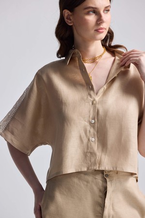 Boxy Shirt with Lace from Reistor