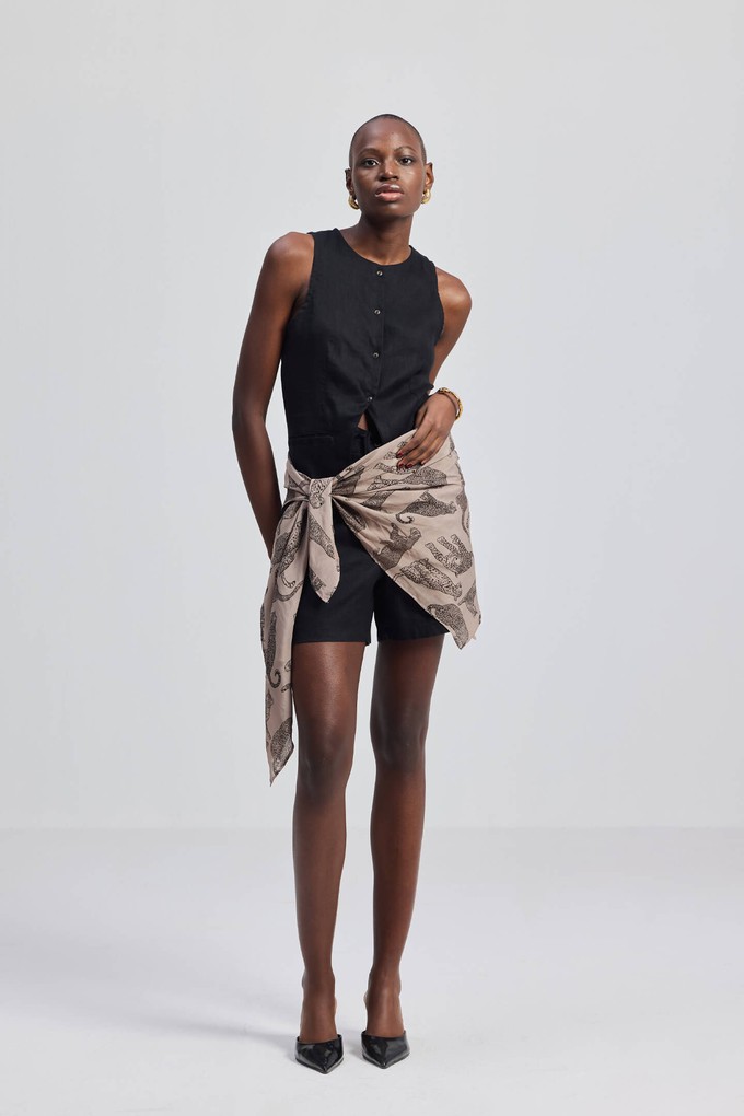 Hemp Shorts in Black from Reistor