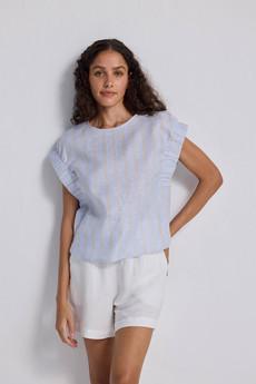 Boxy Top with Sleeve Detailing via Reistor