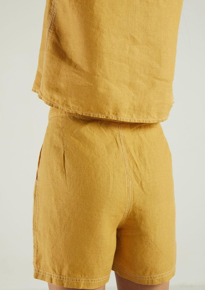 Sunkissed Saltwater Shorts in Mustard from Reistor