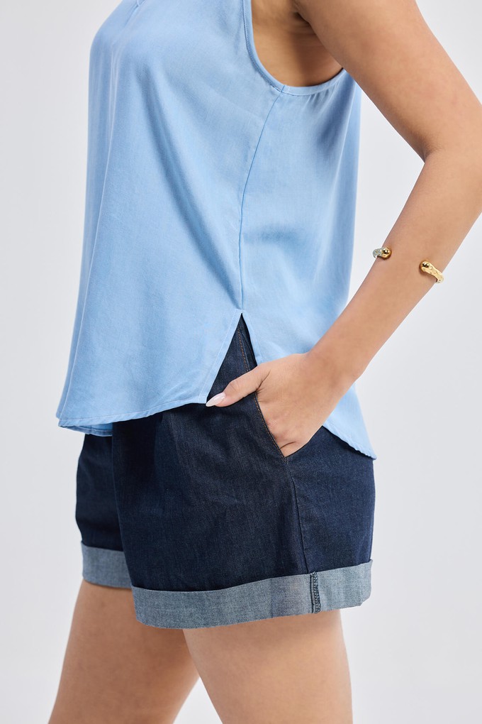 Endless Sunday Top in Denim from Reistor