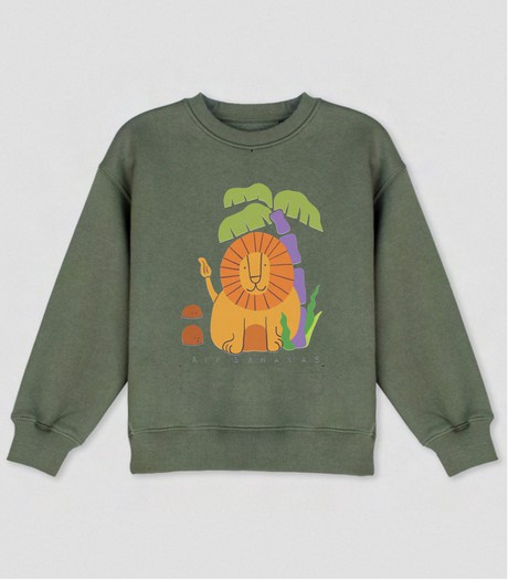 RB Lion Kids Sweatshirt from Rip Bananas