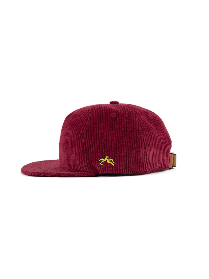 Sunset Red Unconstructed Snapback from Rip Bananas