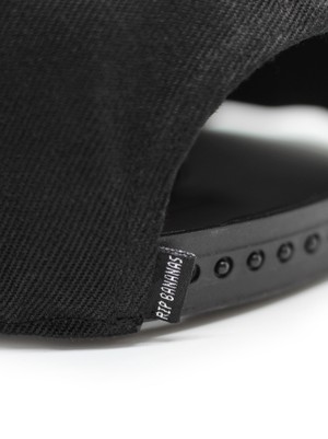 Black on Black Snapback from Rip Bananas