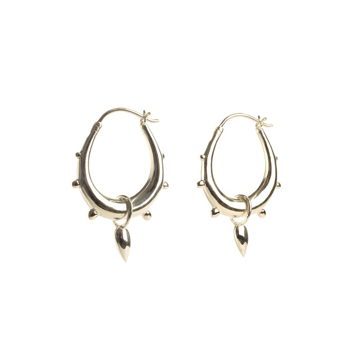 Tribal Spike Hoops from Rize